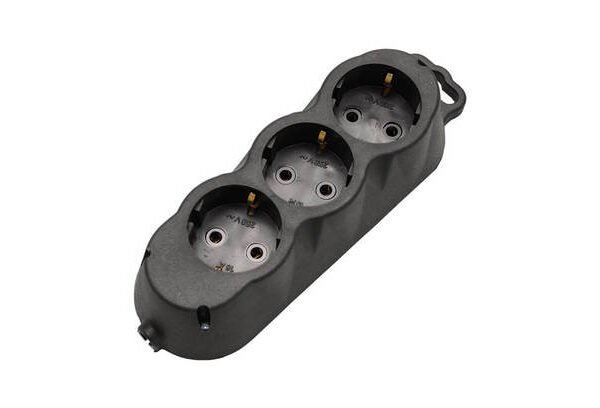 разклонител троен гумен